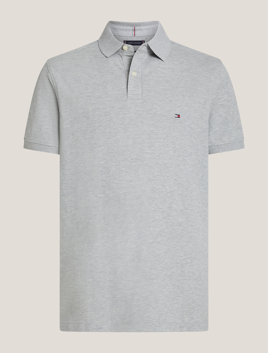 1985 系列標準版型 Polo 衫, Light Grey Heather, hi-res