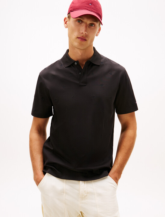 All Over Monogram Polo