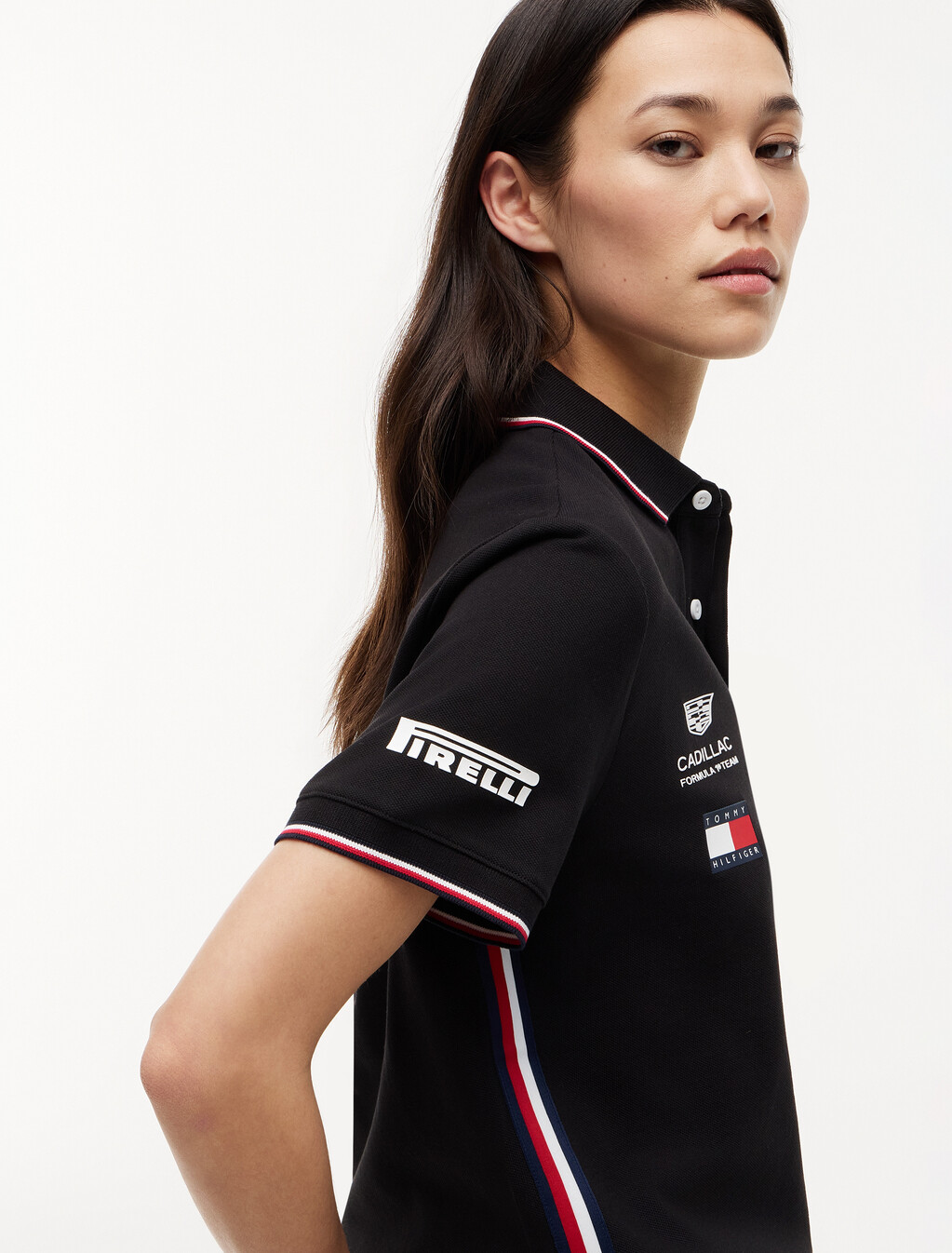 TH x Cadillac Formula 1&reg; Team Replica Polo Shirt, Black, hi-res