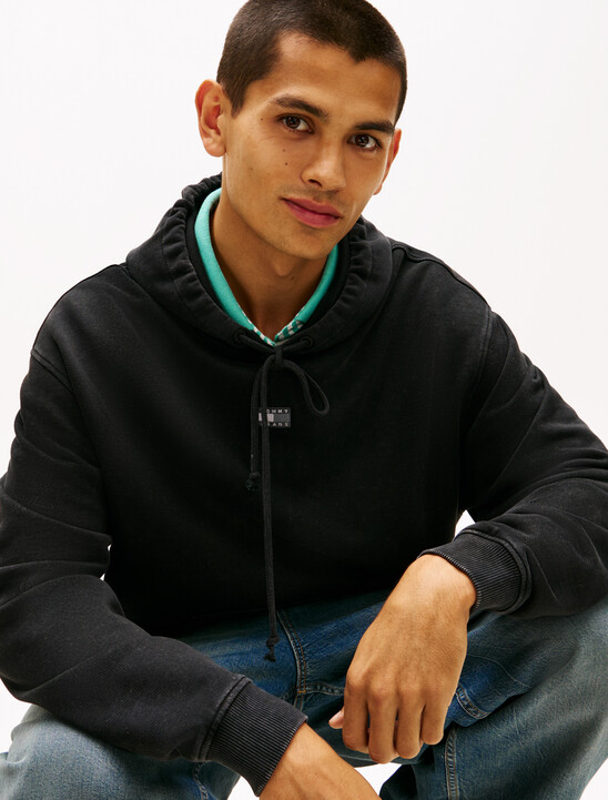 TJM RLX OVRDYD FLG HBlack