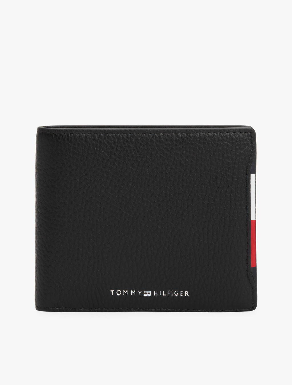 Central 對摺式零錢銀包, Black, hi-res