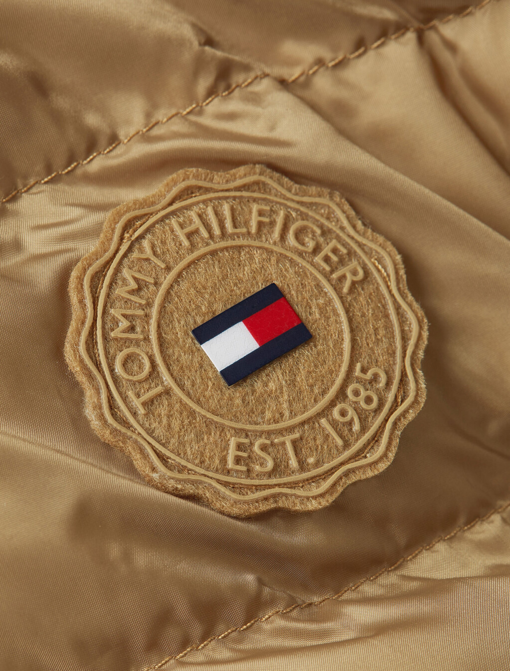Reversible Lightweight Padded Jacket, Safari Canvas, hi-res