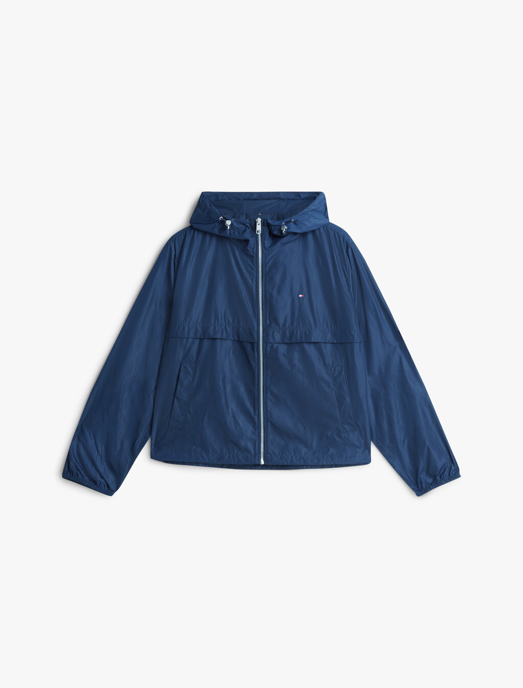 Nylon Flag Windbreaker, Dark Night Navy, hi-res
