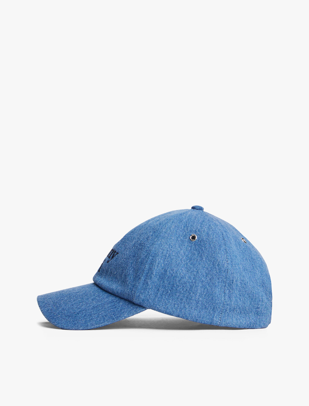 Tommy Girl 牛仔棒球帽, Mid Blue Denim Wash, hi-res
