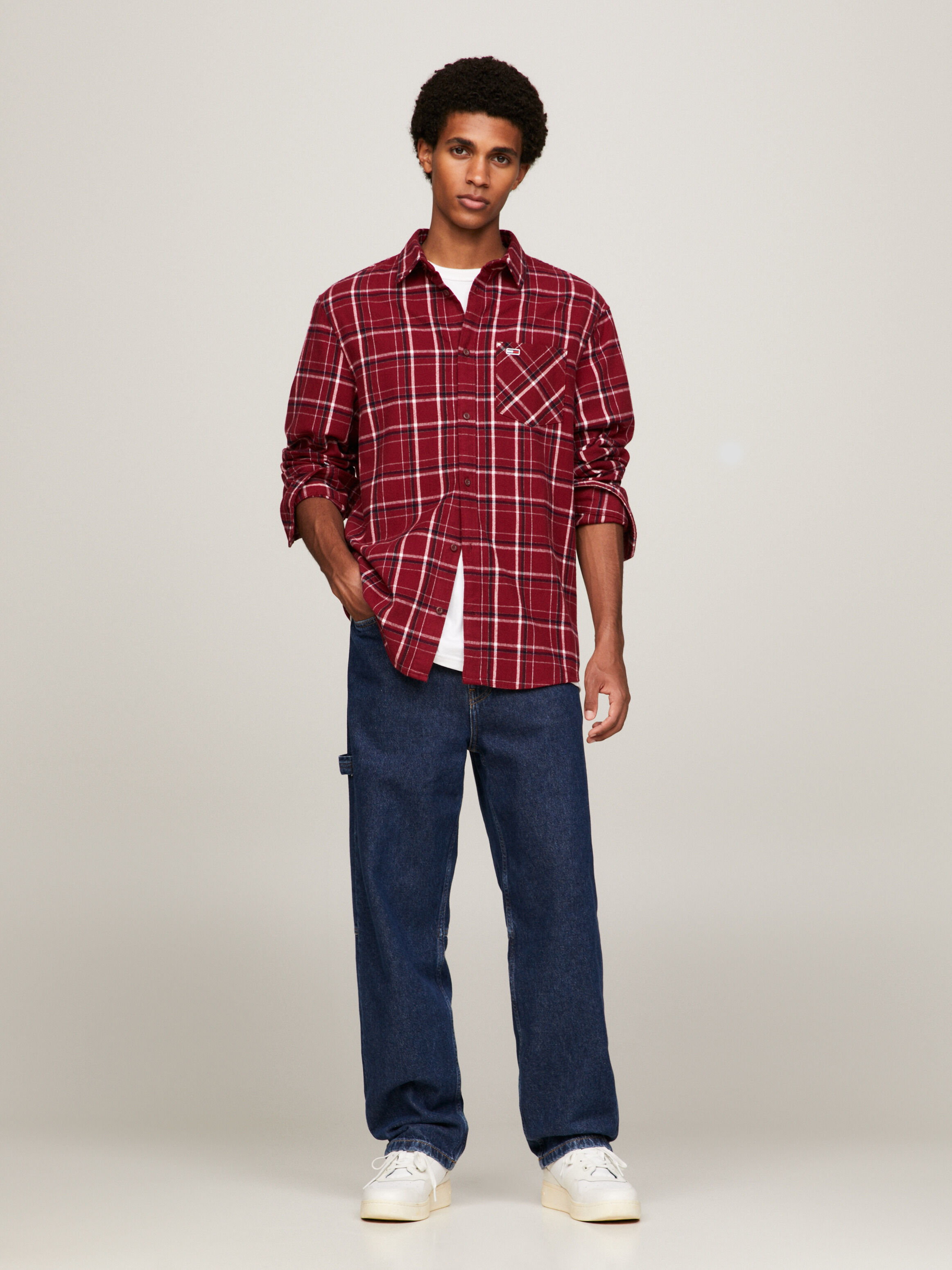 Tommy jeans shirt price new arrivals