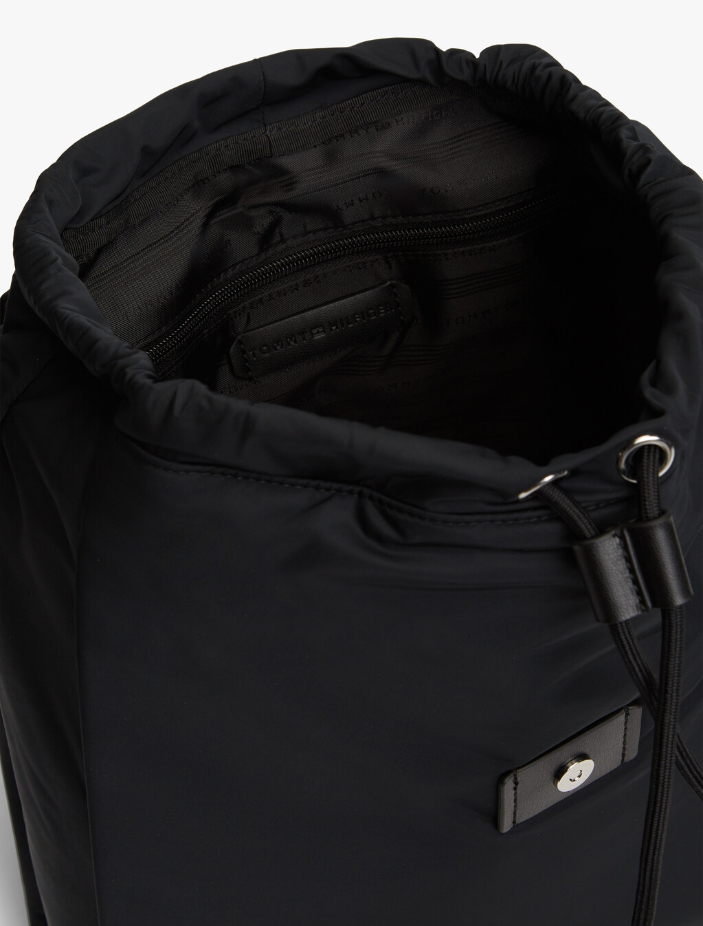 Elevated Nylon Backpack, Black, hi-res