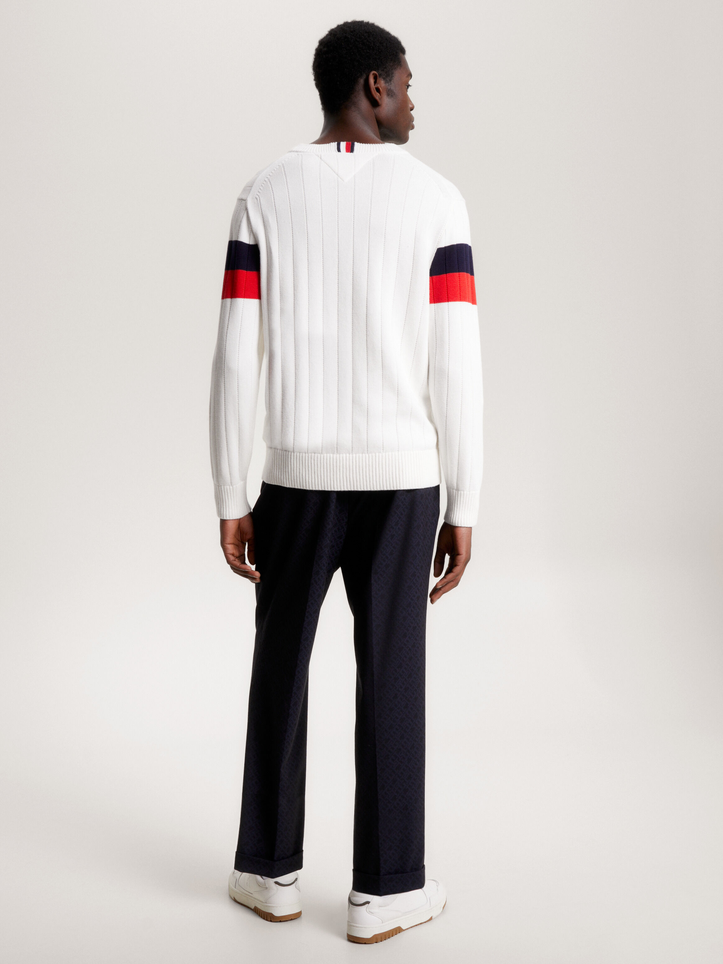 Global Stripe Relaxed Jumper Tommy Hilfiger