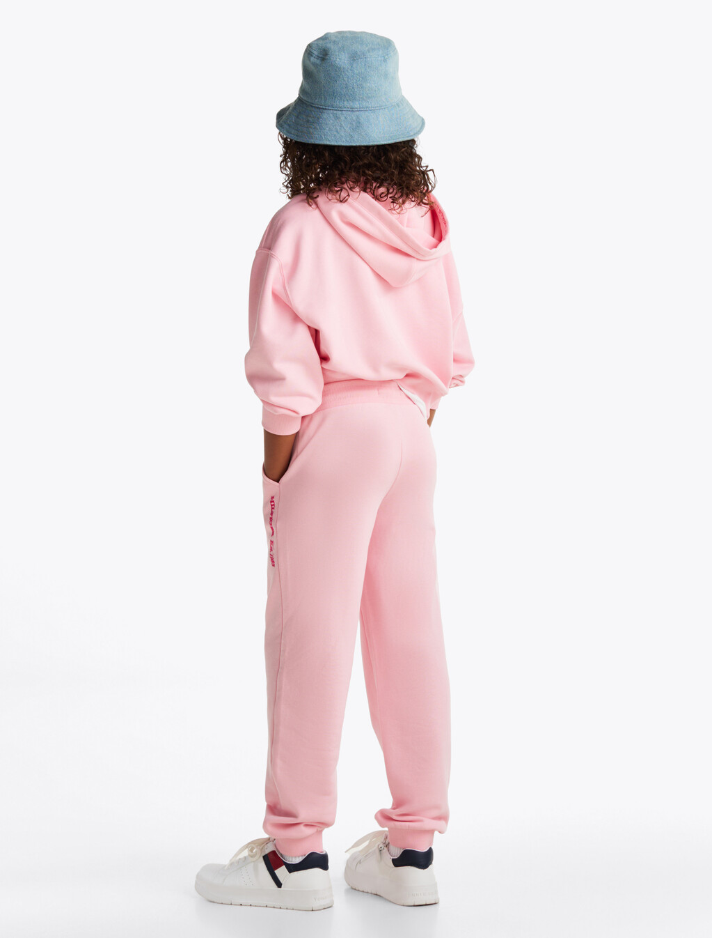 Logo Relaxed Joggers, Pink Sugar, hi-res