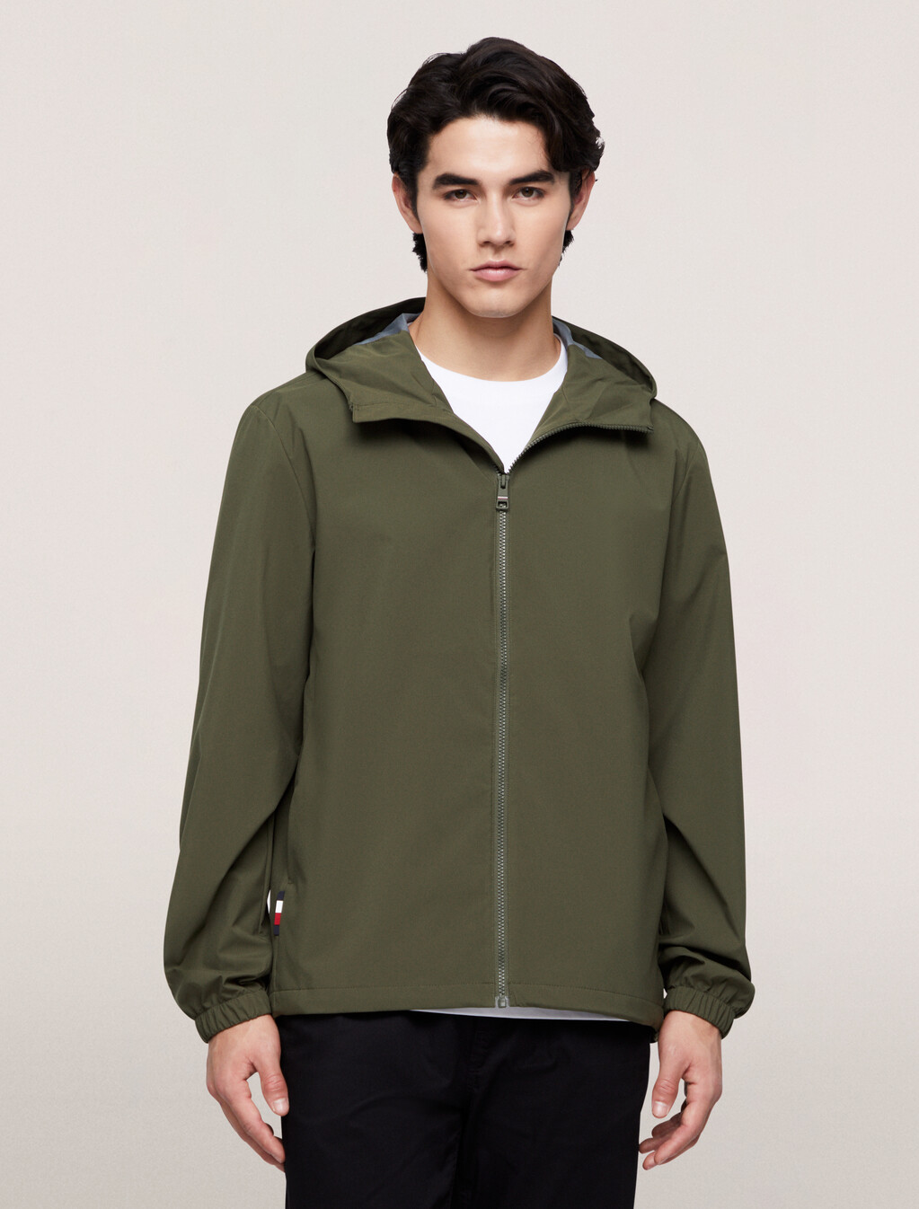 連帽風褸, Army Green, hi-res