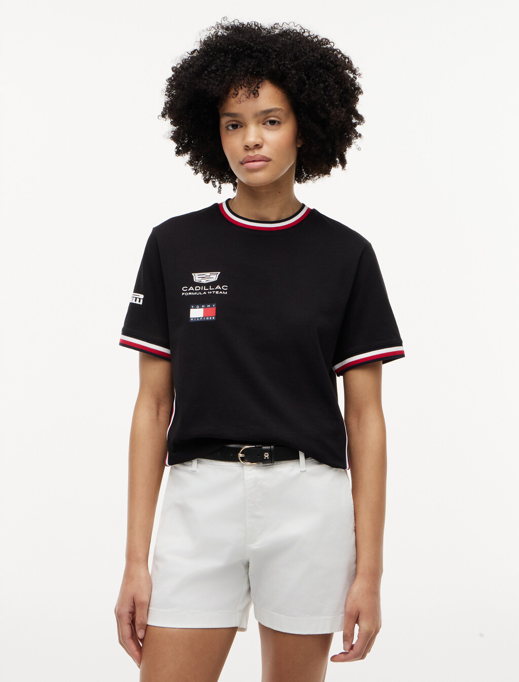 TH x Cadillac Formula 1&reg; Team Replica T-Shirt, Black, hi-res