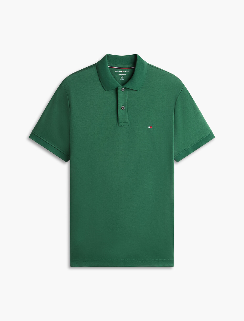 Performance Regular Fit Jaquard Polo Shirt, Street Green, hi-res