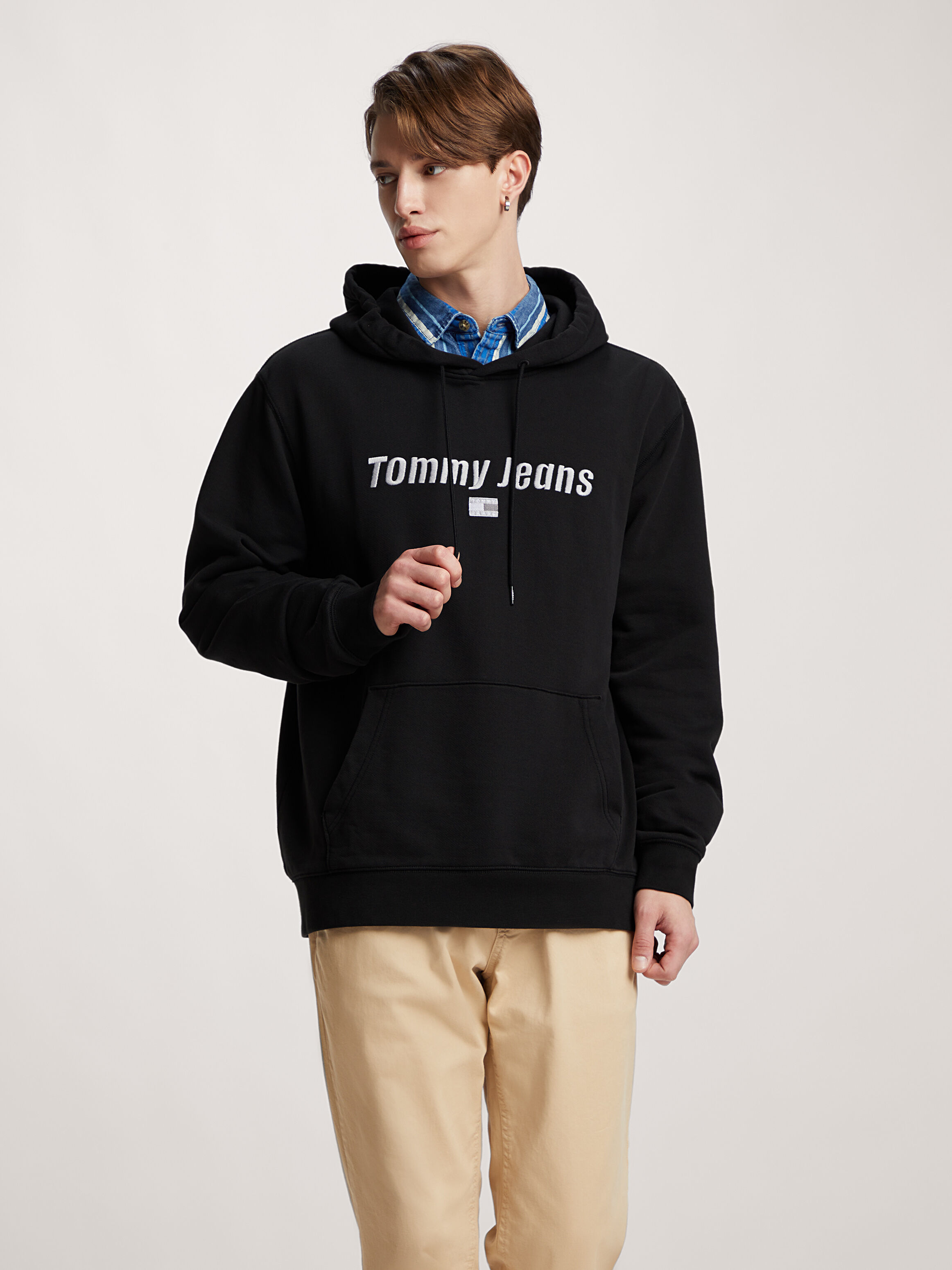Tommy jeans online sherpa hoodie
