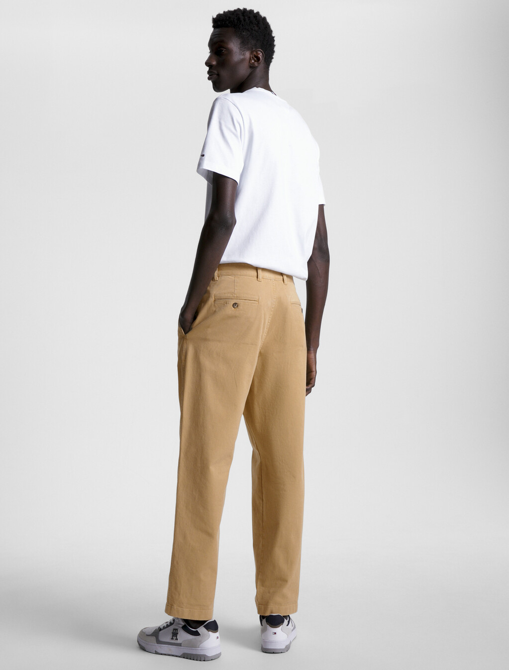 Archive Wide Leg Chinos, Classic Khaki, hi-res