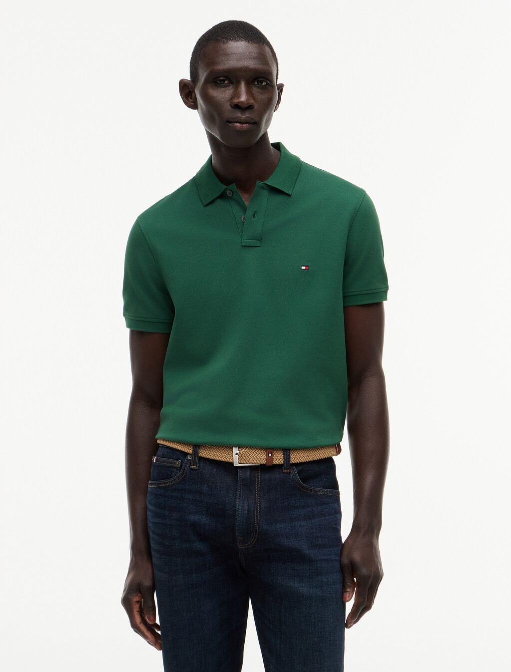 Asia Fit 1985 Regular Polo, Street Green, hi-res