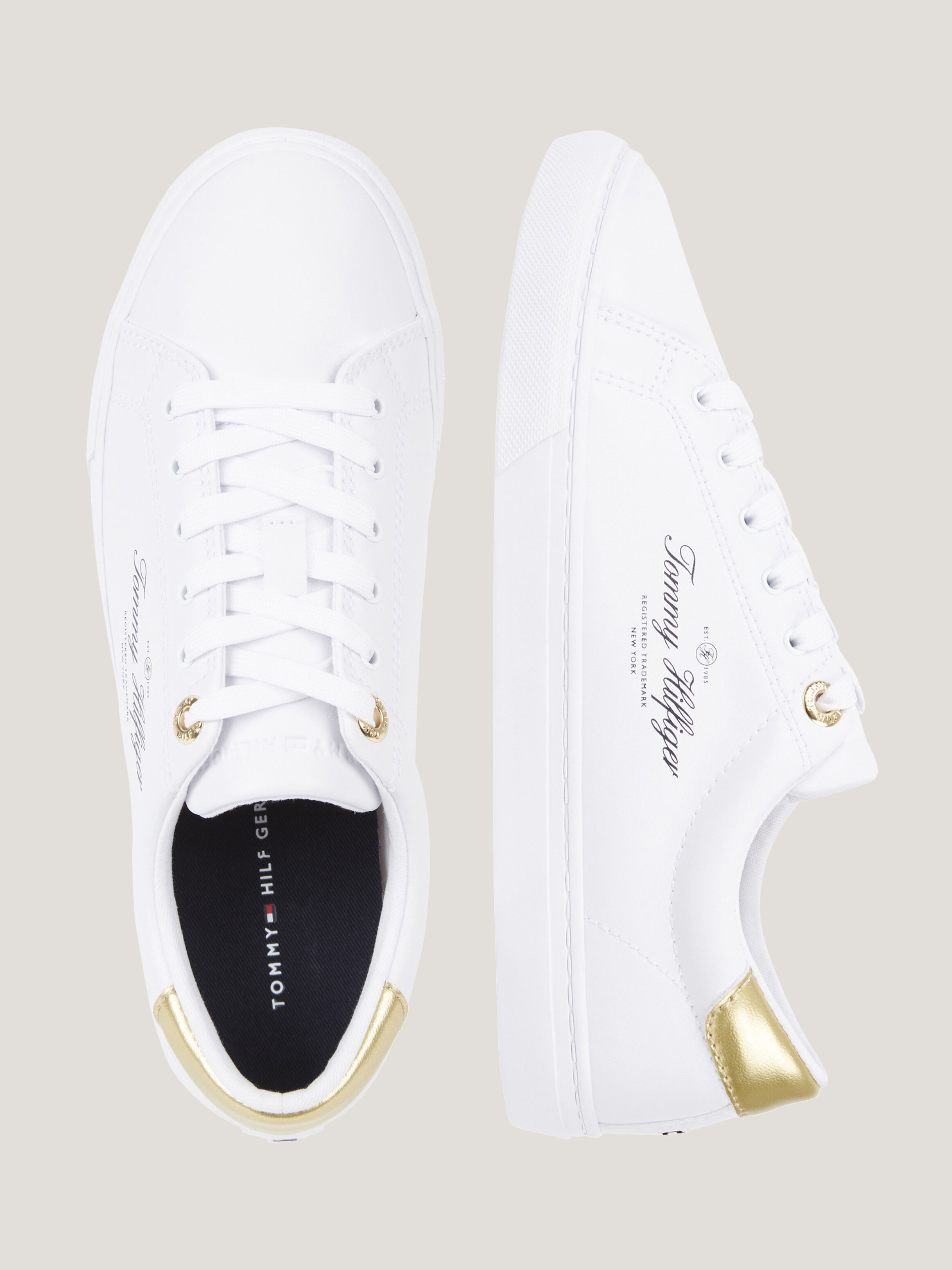 Tommy hilfiger best sale court trainers