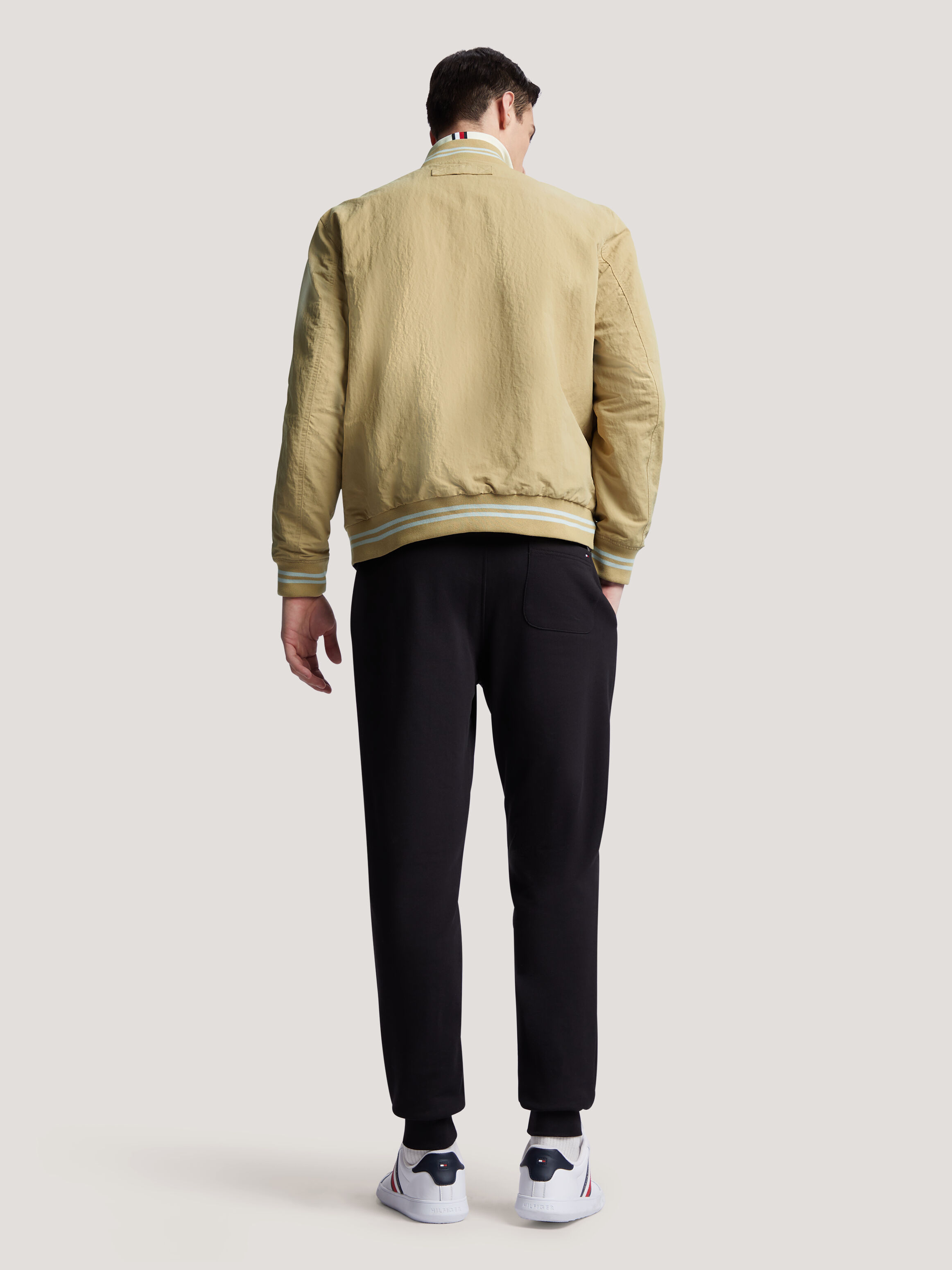 Tommy hilfiger clearance cream jacket