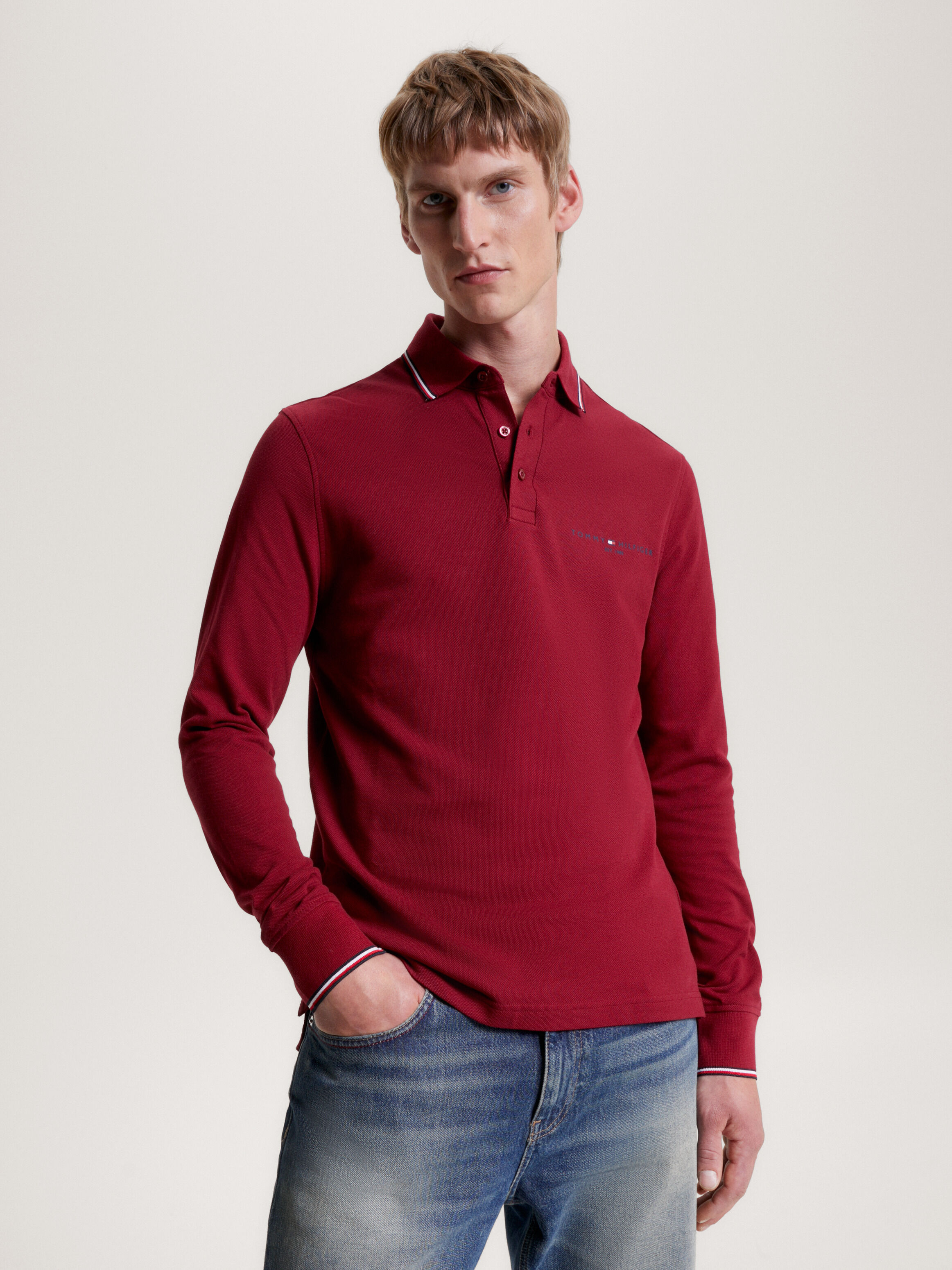Polo clearance tommy rouge
