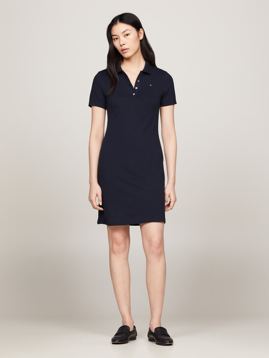 1985 Slim Pique Polo Dress