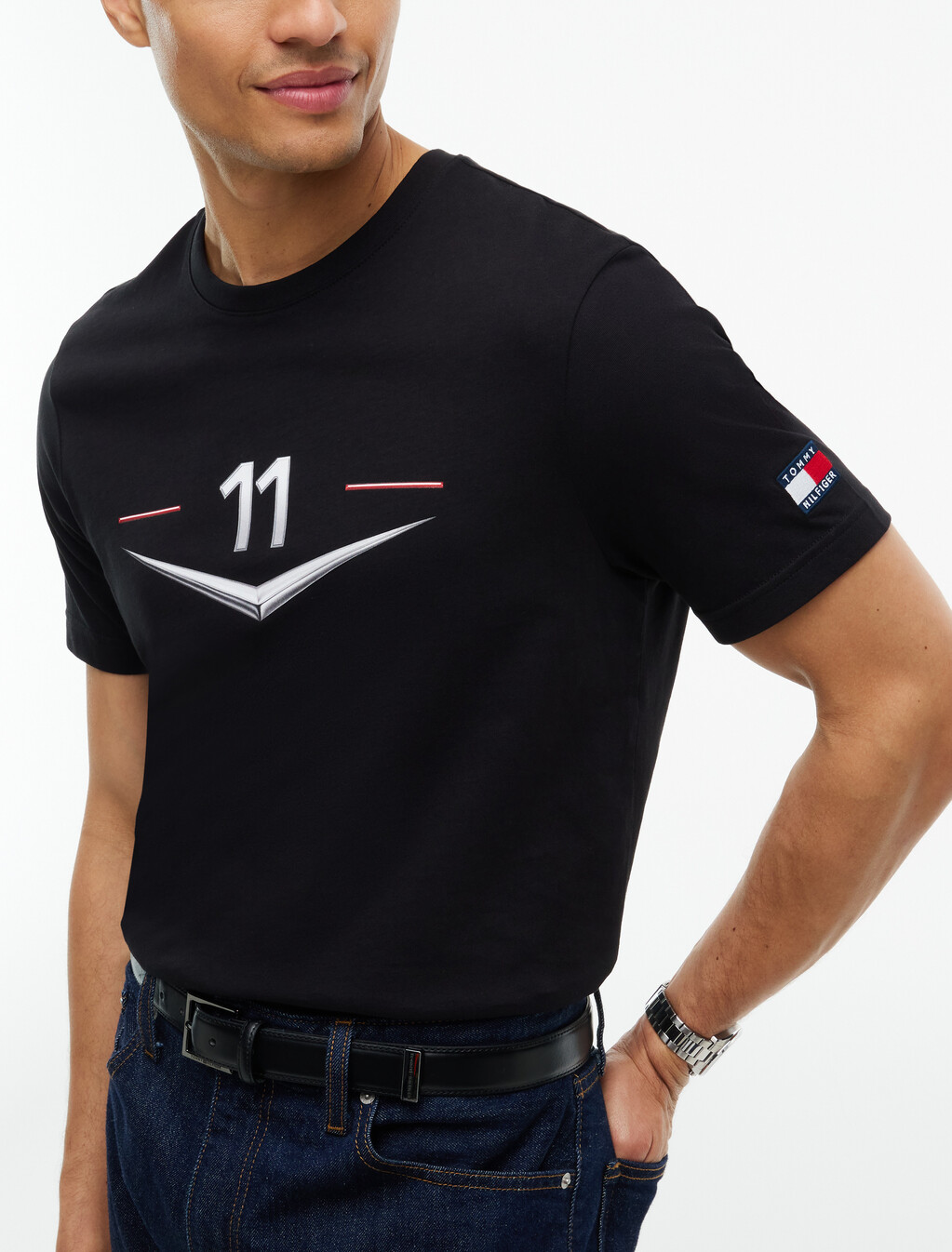 TH x Cadillac Formula 1&reg; Team T 恤, Black, hi-res
