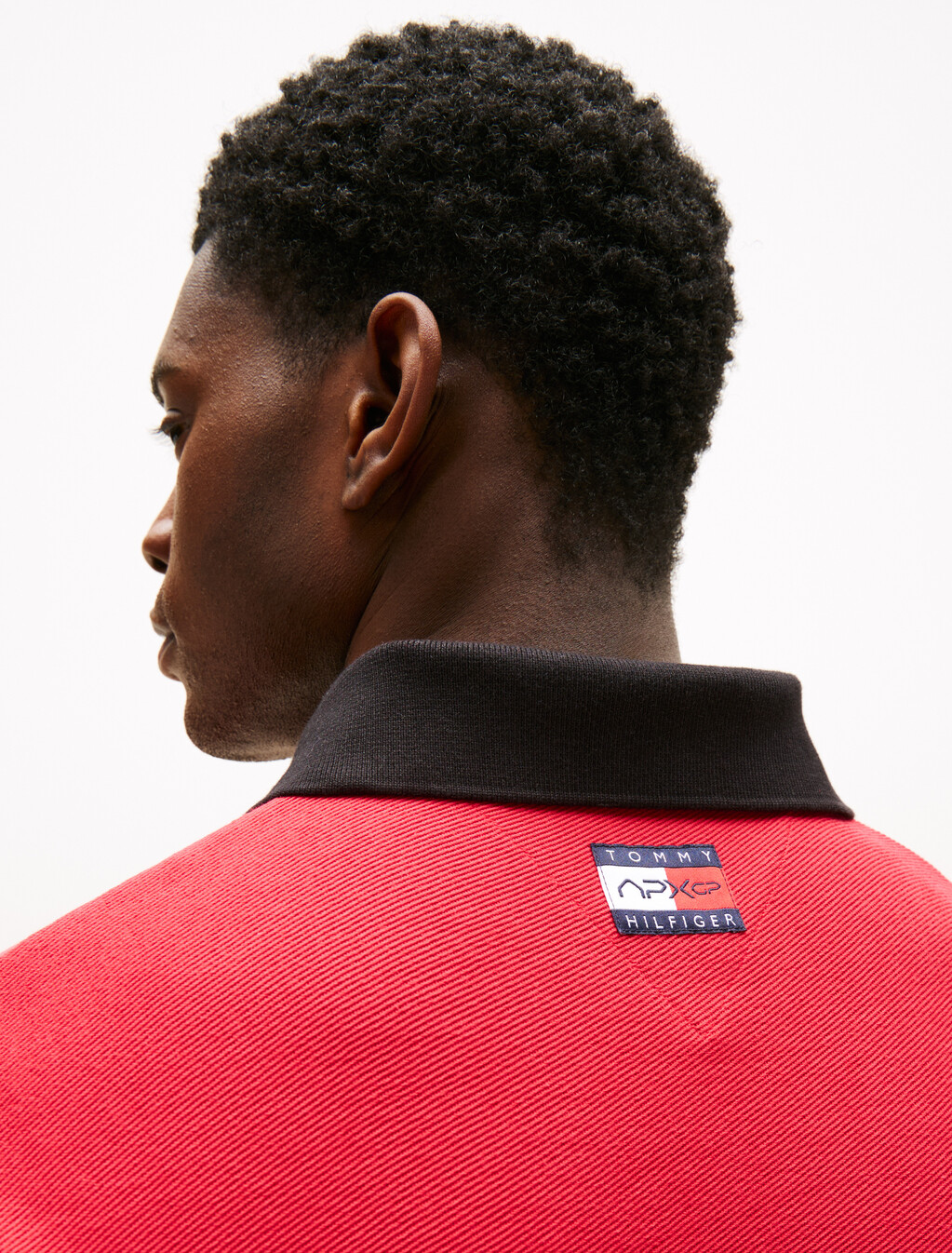 APXGP 系列寬版標誌 Polo 衫, Primary Red/Black, hi-res