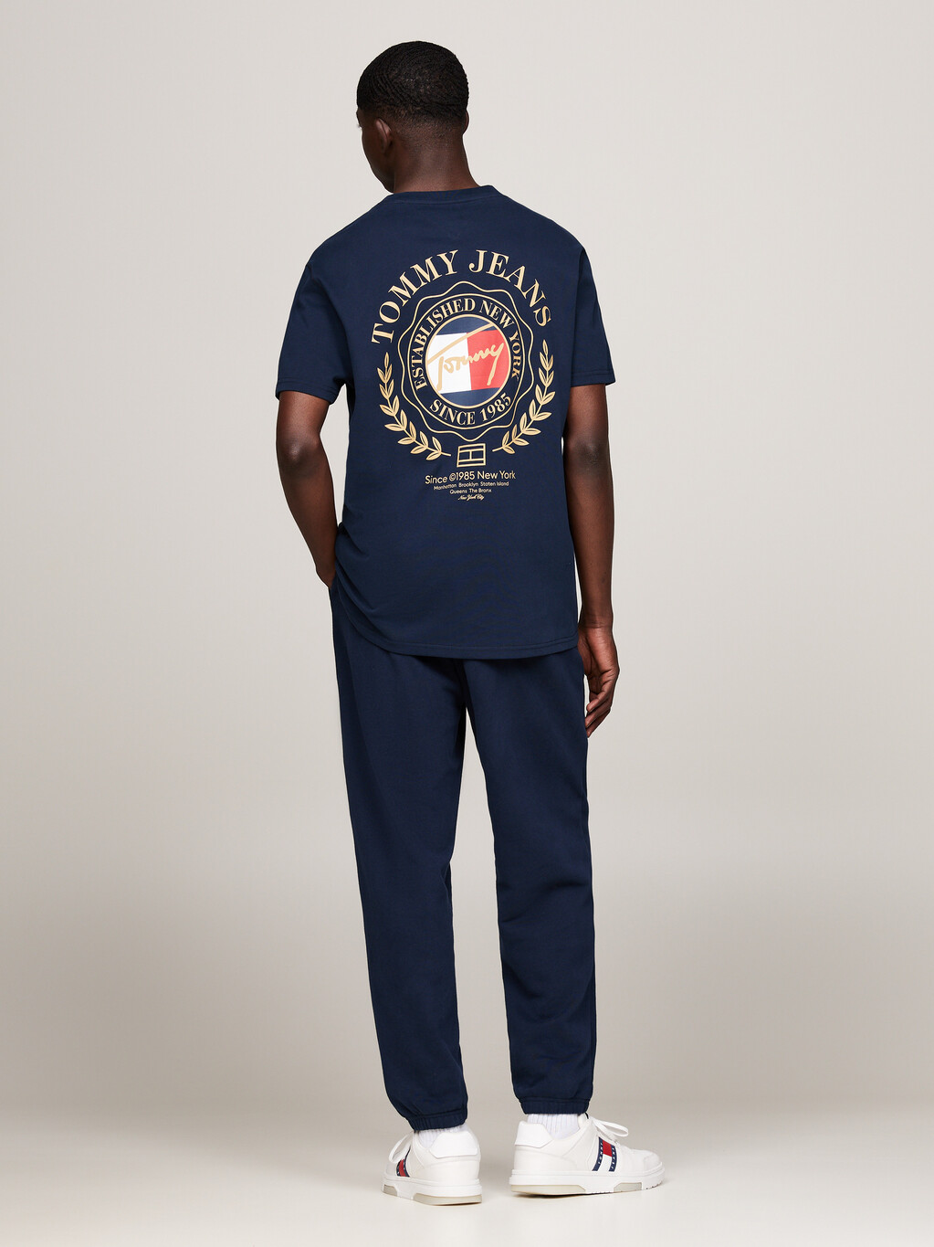 Prep Explorer Crest T-Shirt, Dark Night Navy, hi-res