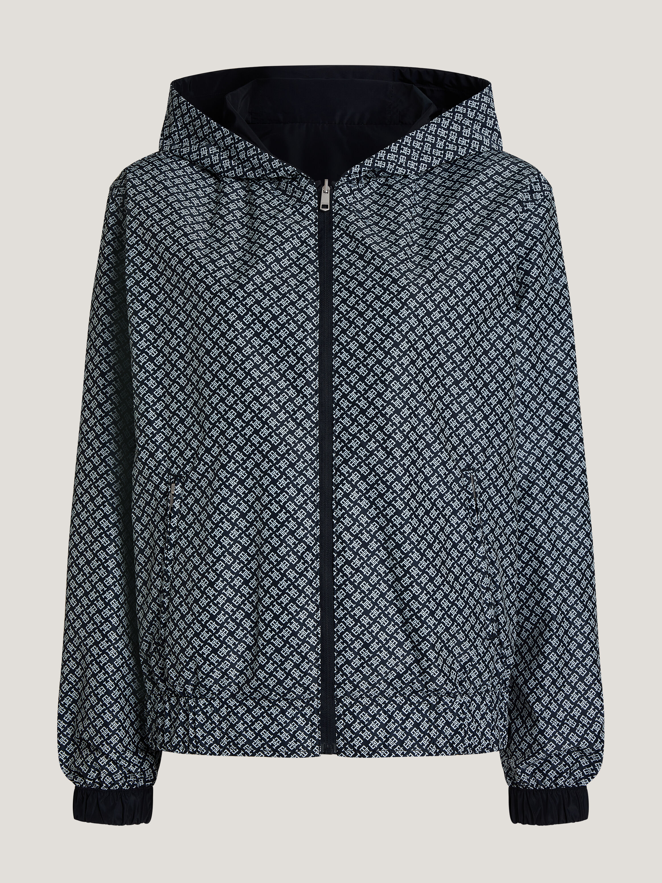 Tommy hilfiger sales reversible hooded jacket