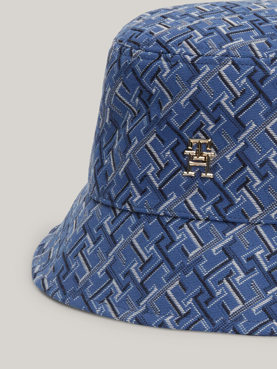 TH Monogram Jacquard Bucket Hat