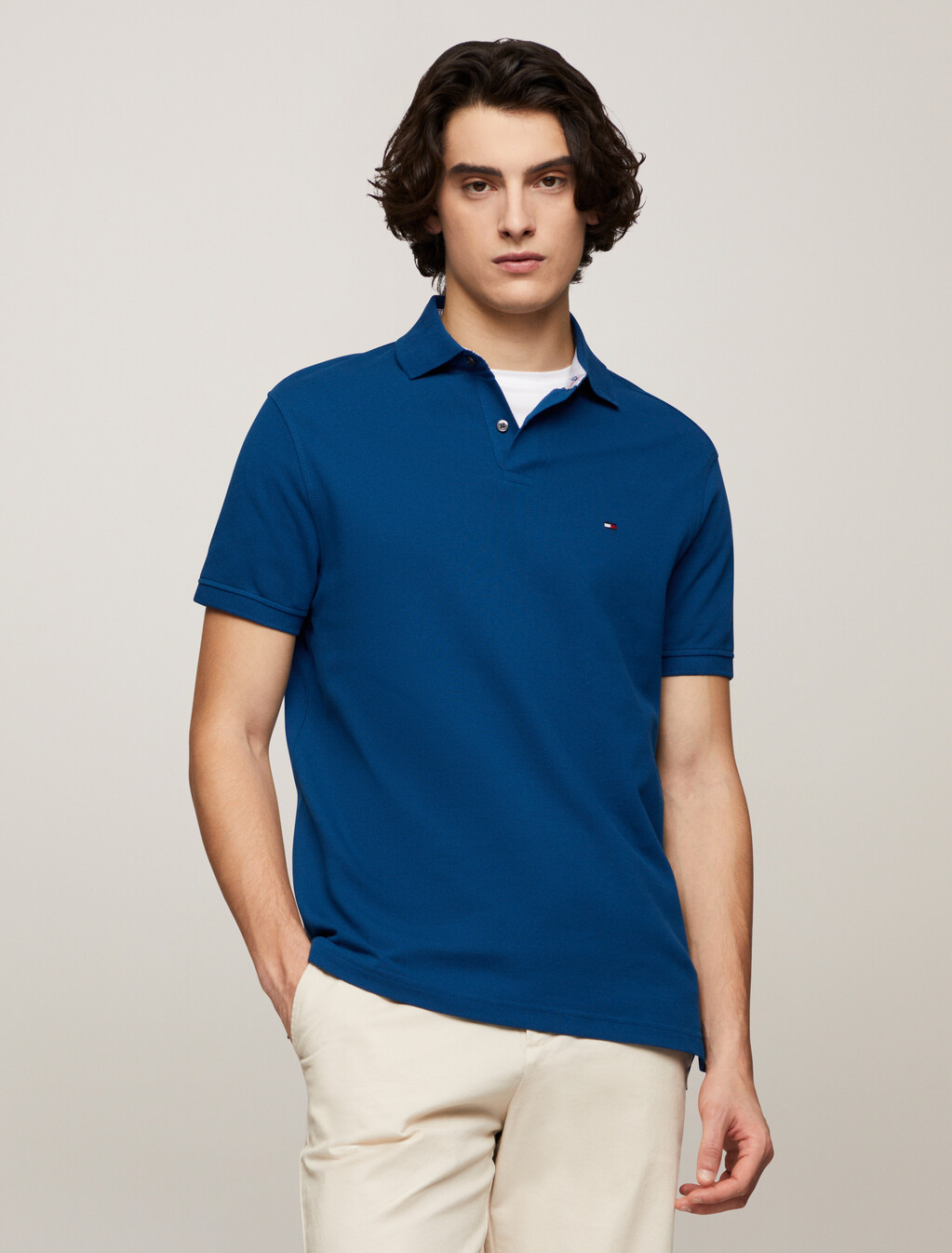 1985 系列標準版型 Polo 衫, Deep Indigo, hi-res