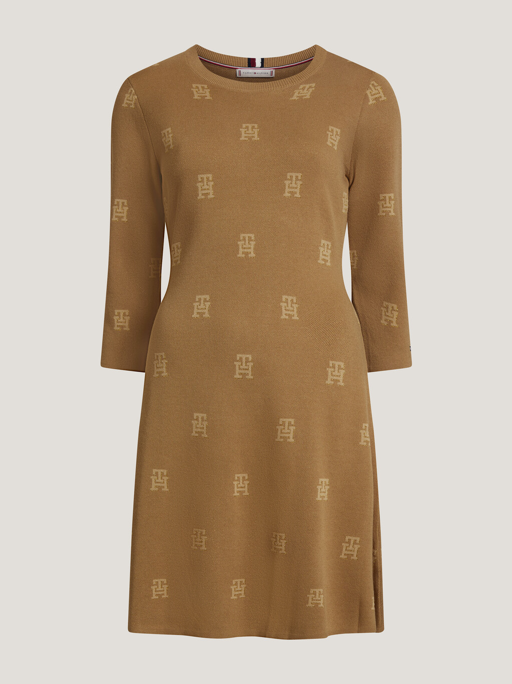 農曆新年 TH Monogram 針織洋裝, Imd Aop Countryside Khaki, hi-res