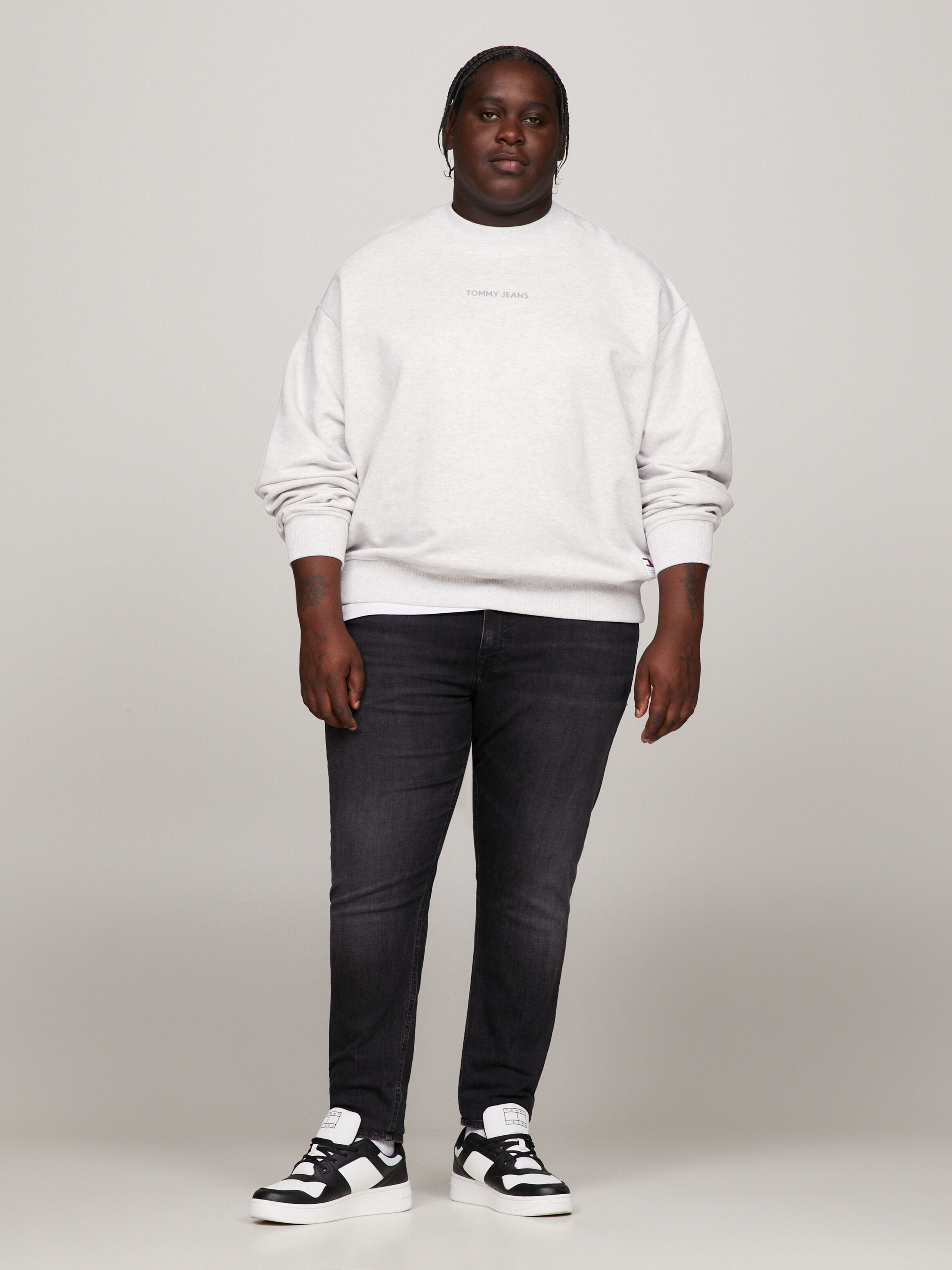 Classics Logo Boxy Fleece Sweatshirt