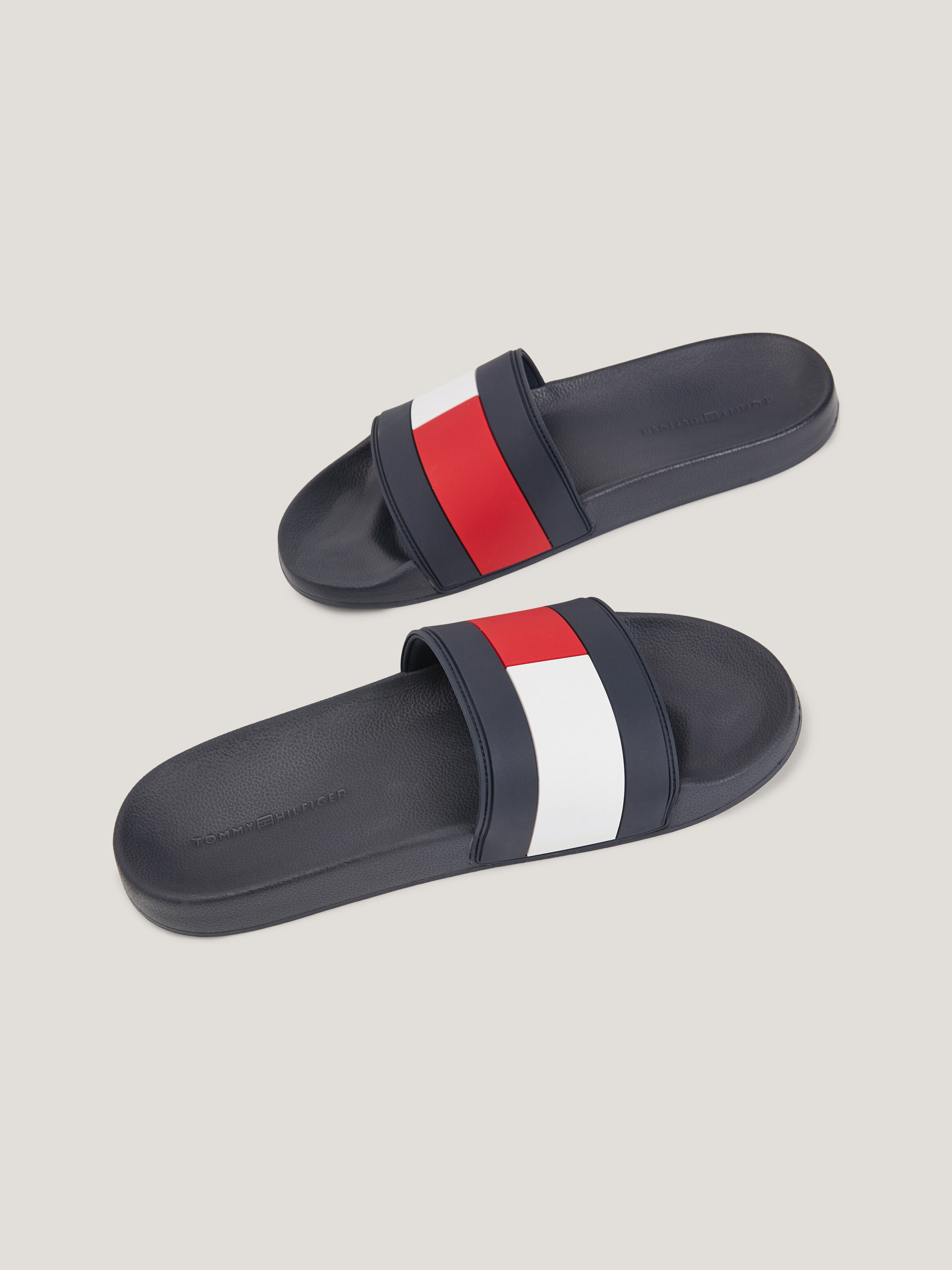 Tommy hilfiger best sale slide on