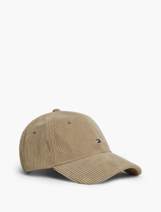 Hilfiger Flag Corduroy Baseball Cap