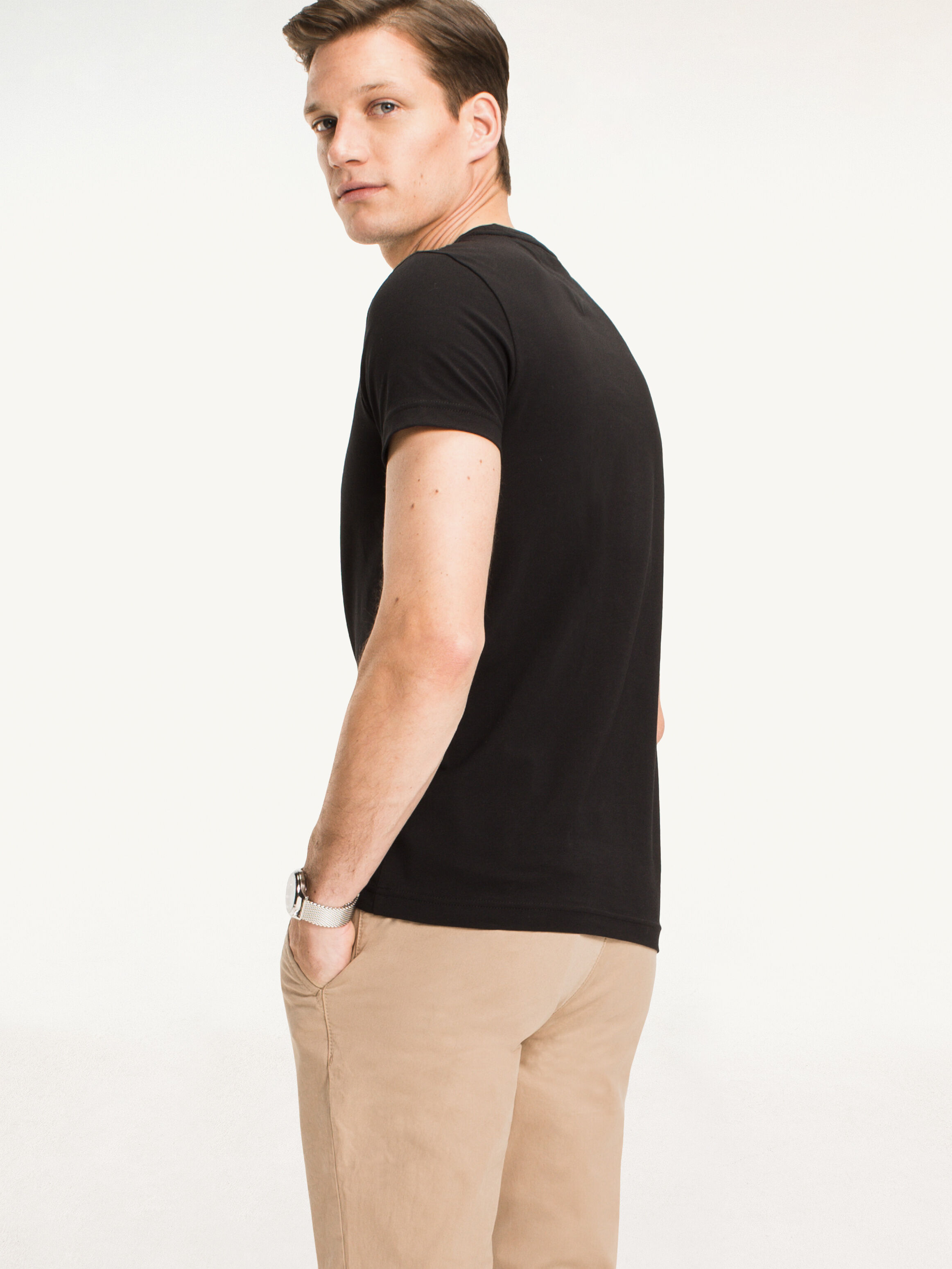Tommy hilfiger stretch slim fit tee new arrivals