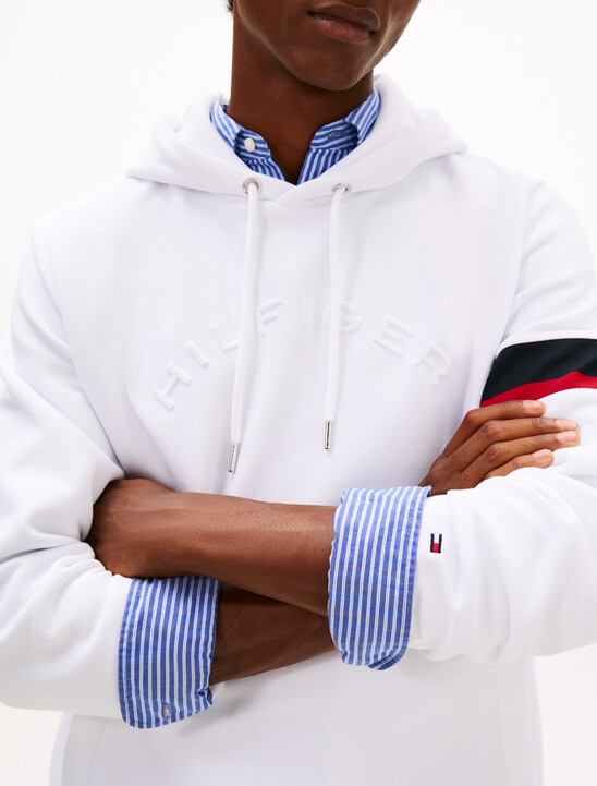 Stripe Panel Insert Hoodie