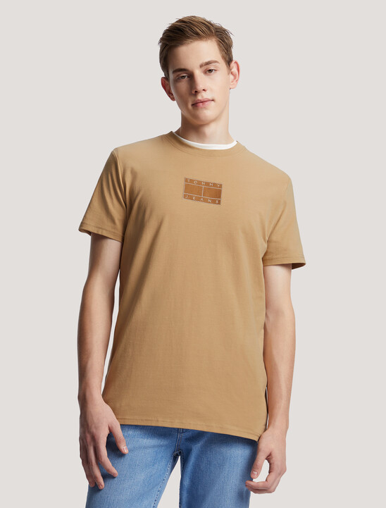 Flag Embroidery Regular Fit T-Shirt