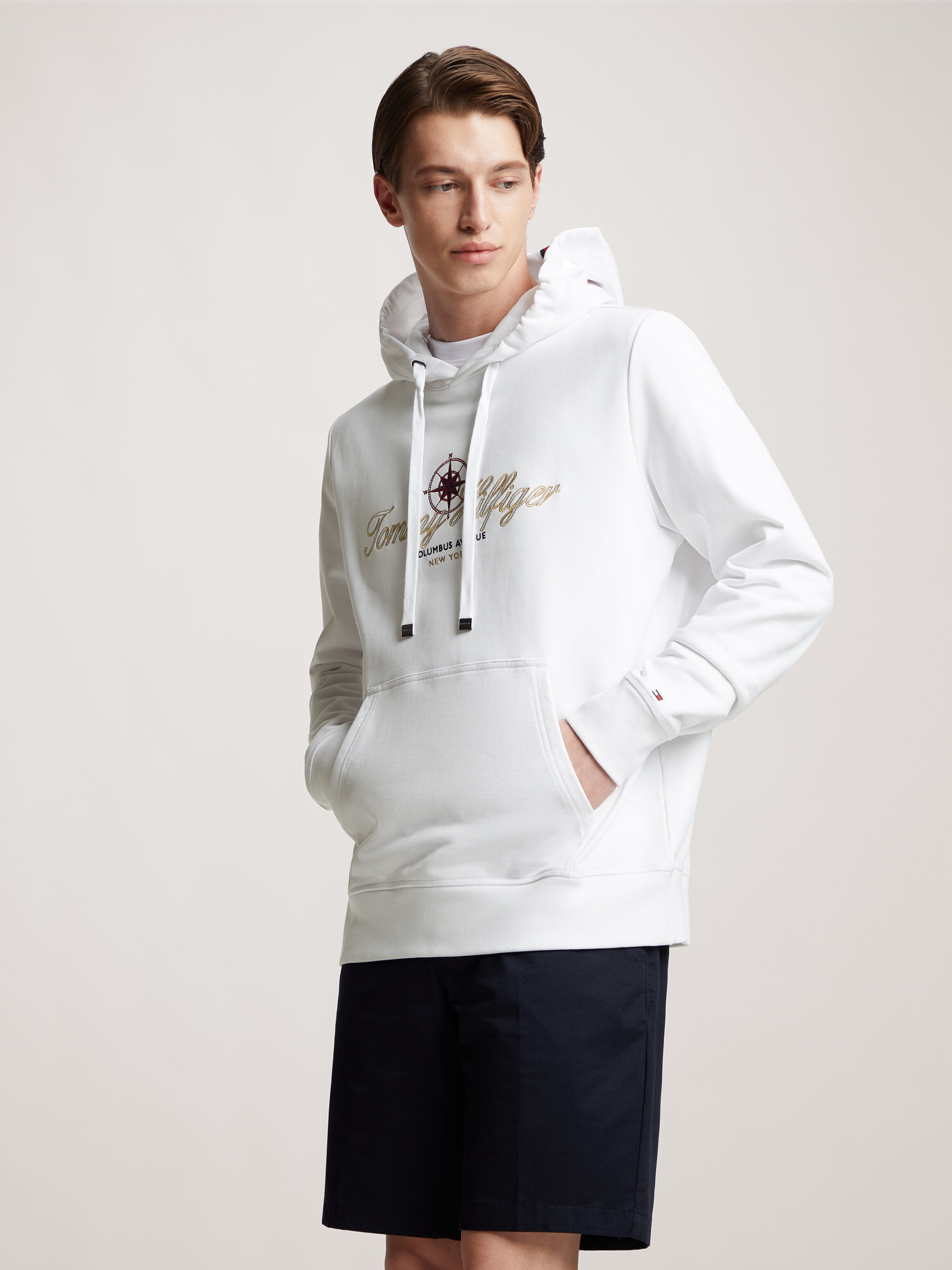 Tommy jeans capsule collection flag hoodie on sale