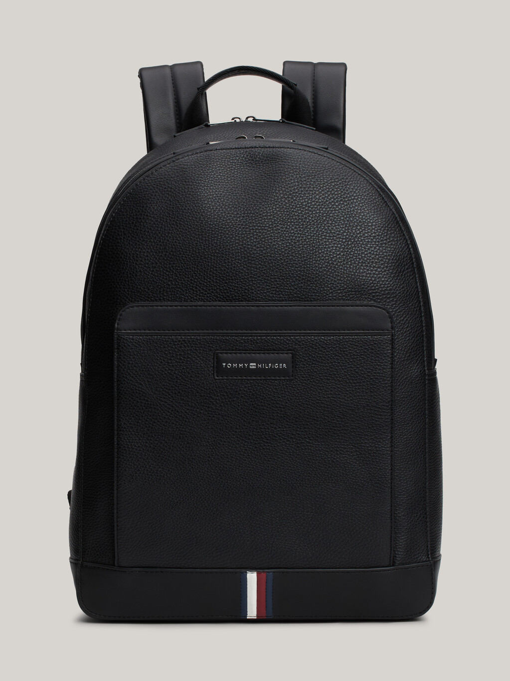 TH Business Pebble Grain Backpack, Black, hi-res