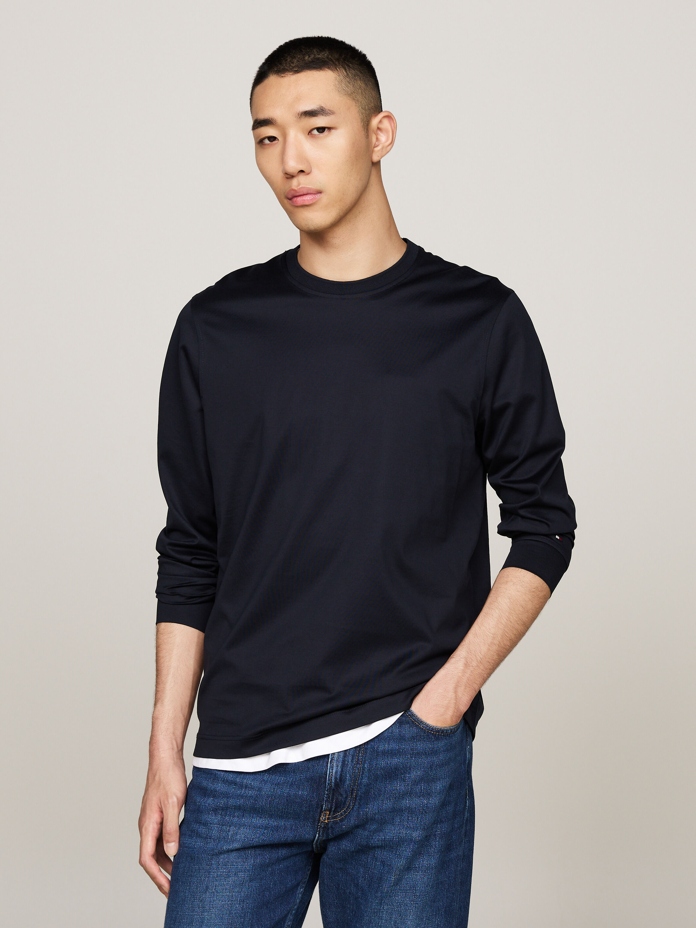 Smart Casual Long Sleeve T Shirt