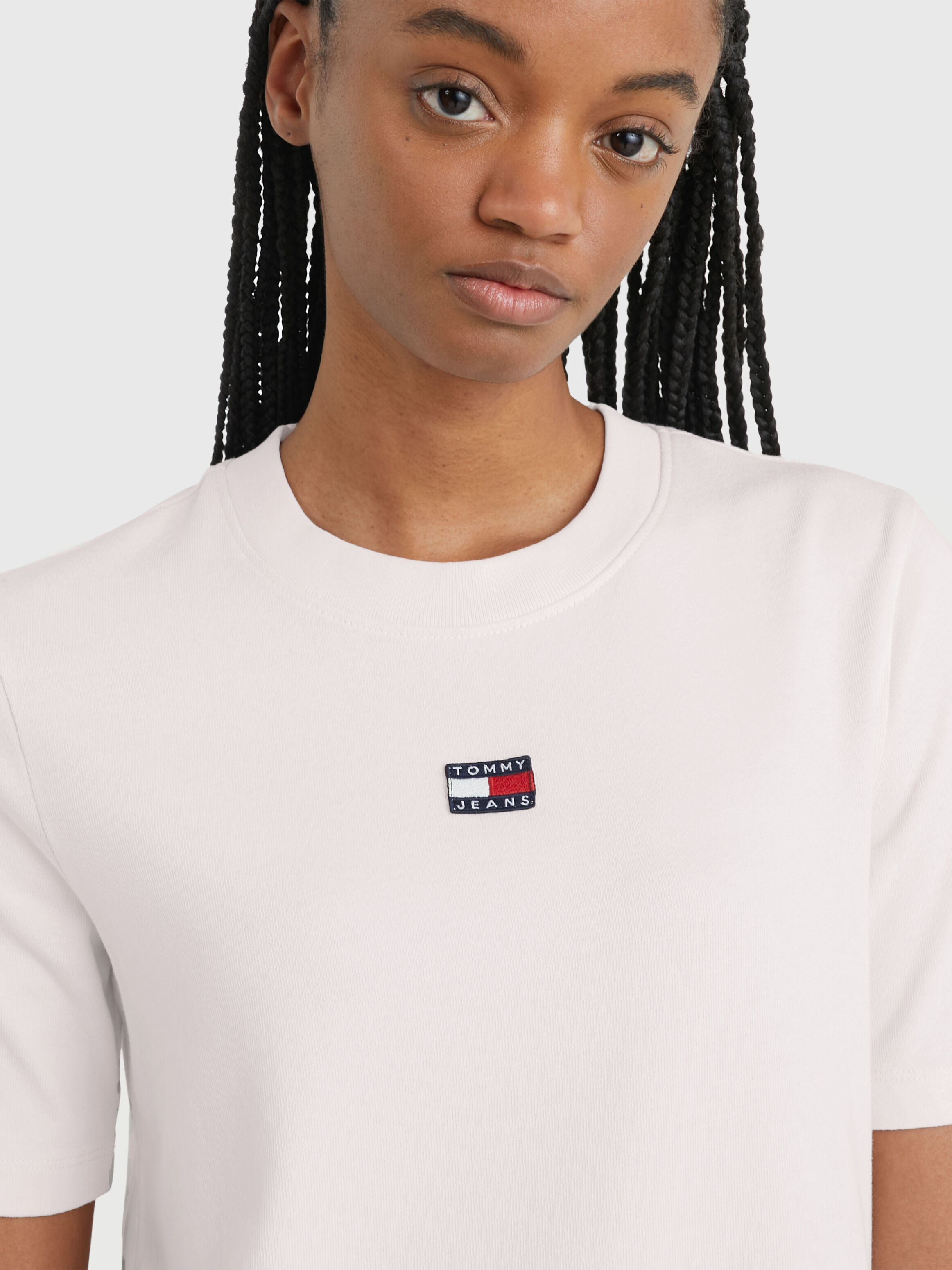 Flag Badge T Shirt Dress