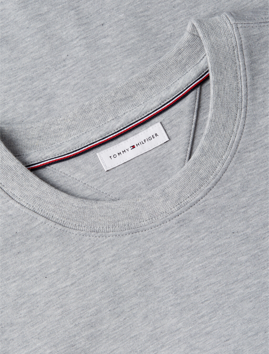 Essential Flag Sweatshirt, Light Grey Heather, hi-res