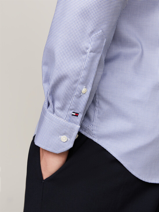 Smart Casual Check Slim Fit Shirt