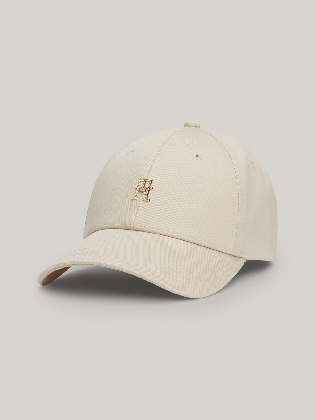 TH Monogram 飾牌棒球帽, Classic Beige, hi-res