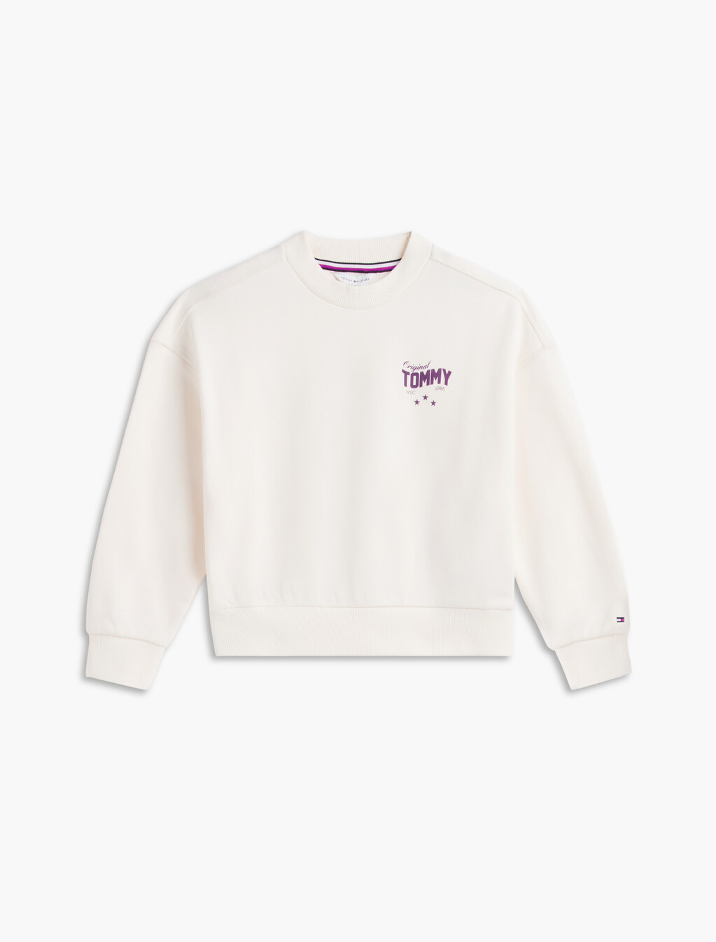 Star Back Graphic Sweatshirt, Off White, hi-res