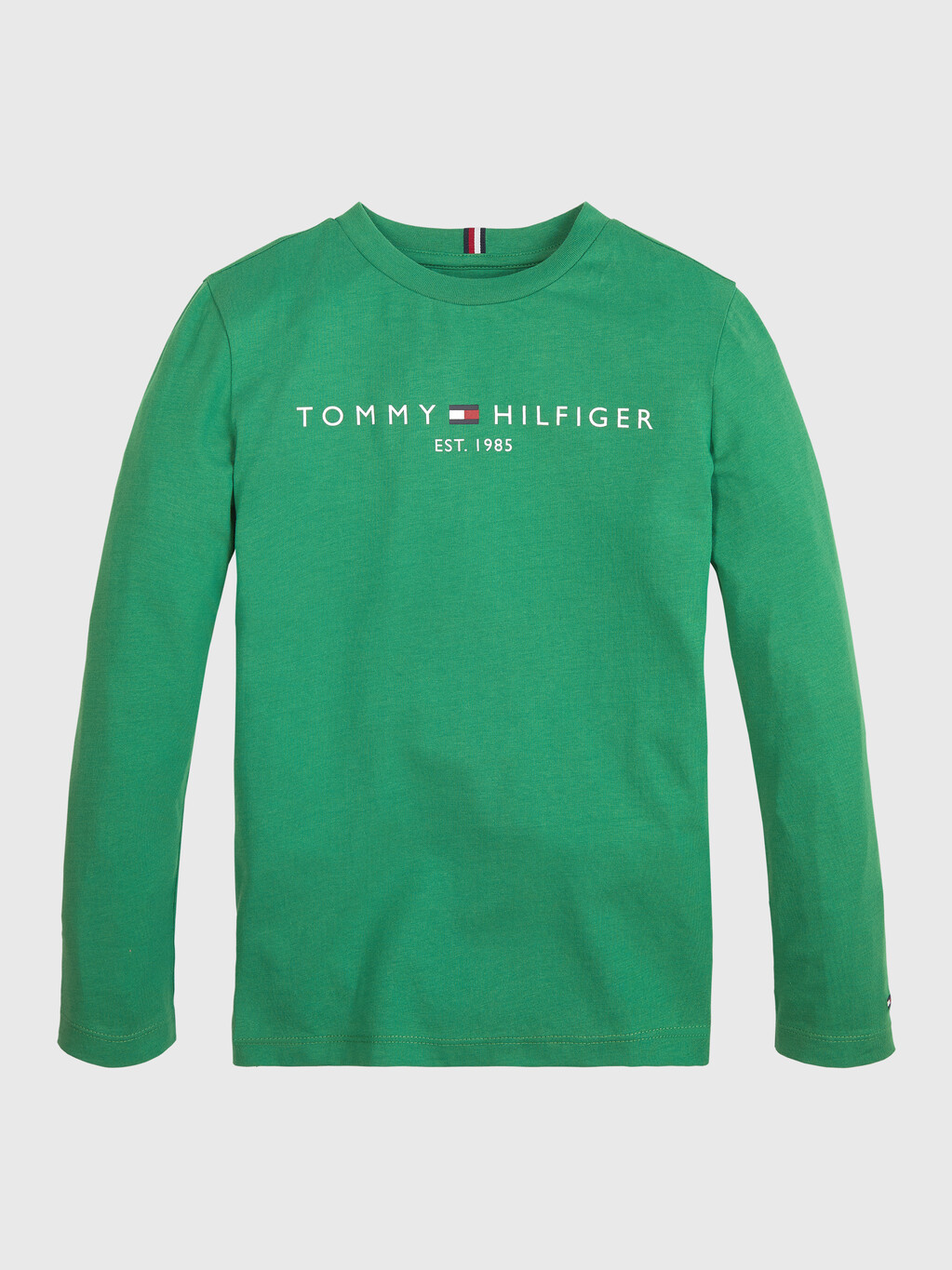 Lys offentlig Vred ESSENTIAL ORGANIC COTTON LONG SLEEVE T-SHIRT | green | Tommy Hilfiger Taiwan