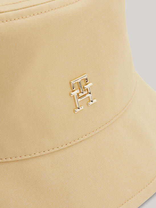 TH Monogram Plaque Bucket Hat