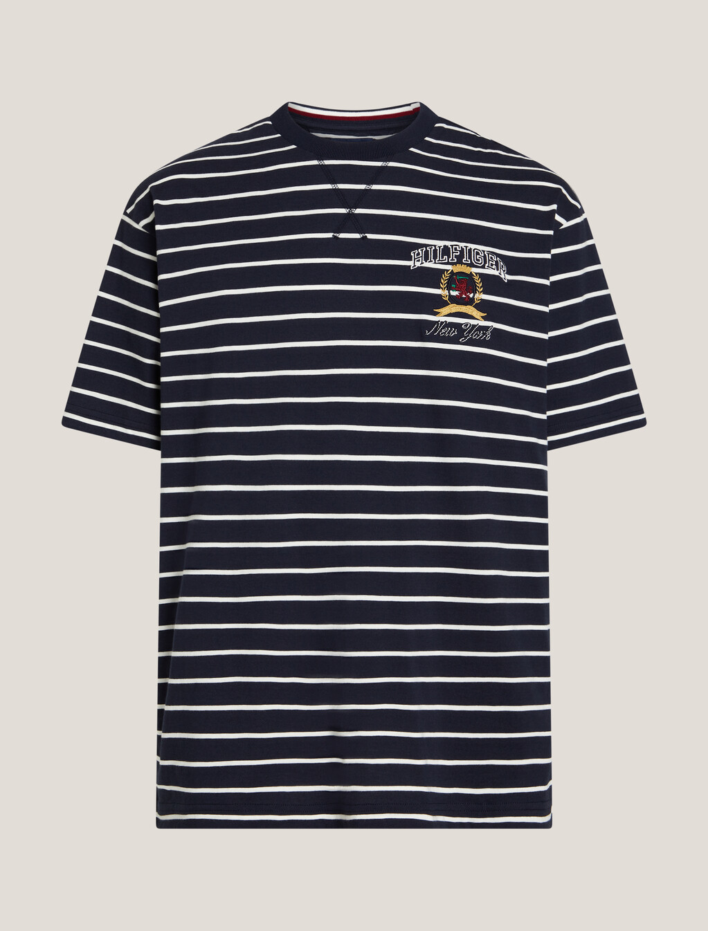 Breton Stripe Archive T-Shirt, Desert Sky/Ivory, hi-res