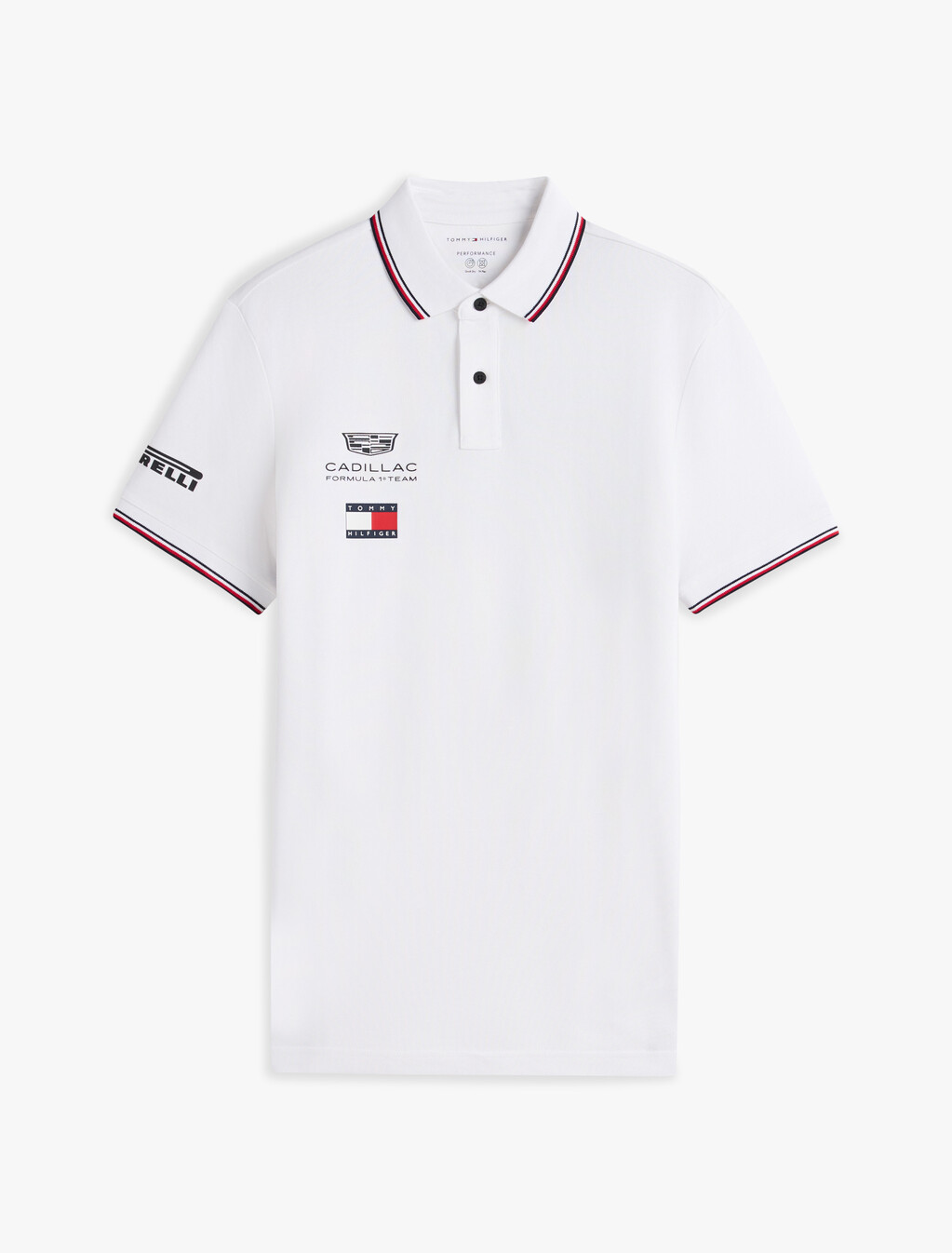 TH x Cadillac Formula 1&reg; Team Replica Polo Shirt, White, hi-res