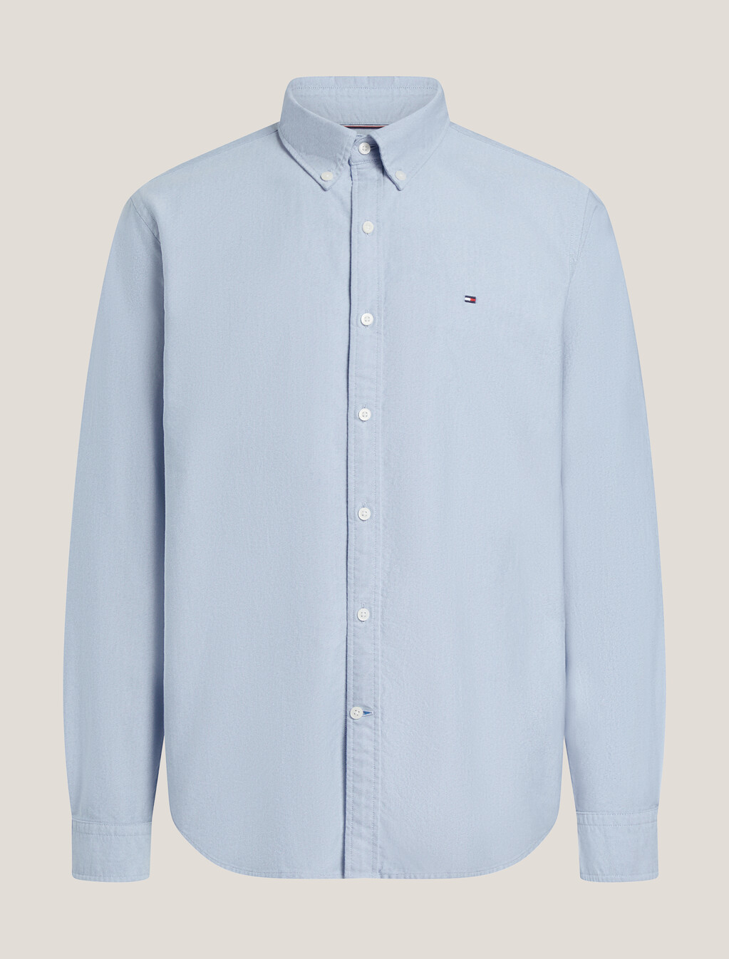 Organic Cotton Oxford Shirt, Shirt Blue, hi-res