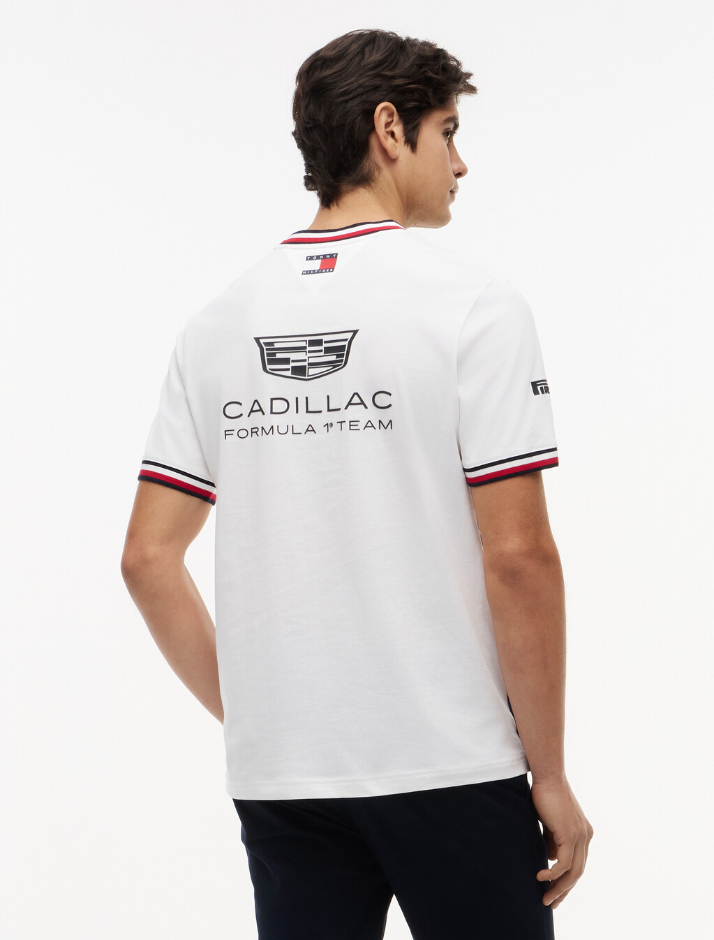 TH x Cadillac Formula 1&reg; Team Replica T-Shirt, White, hi-res