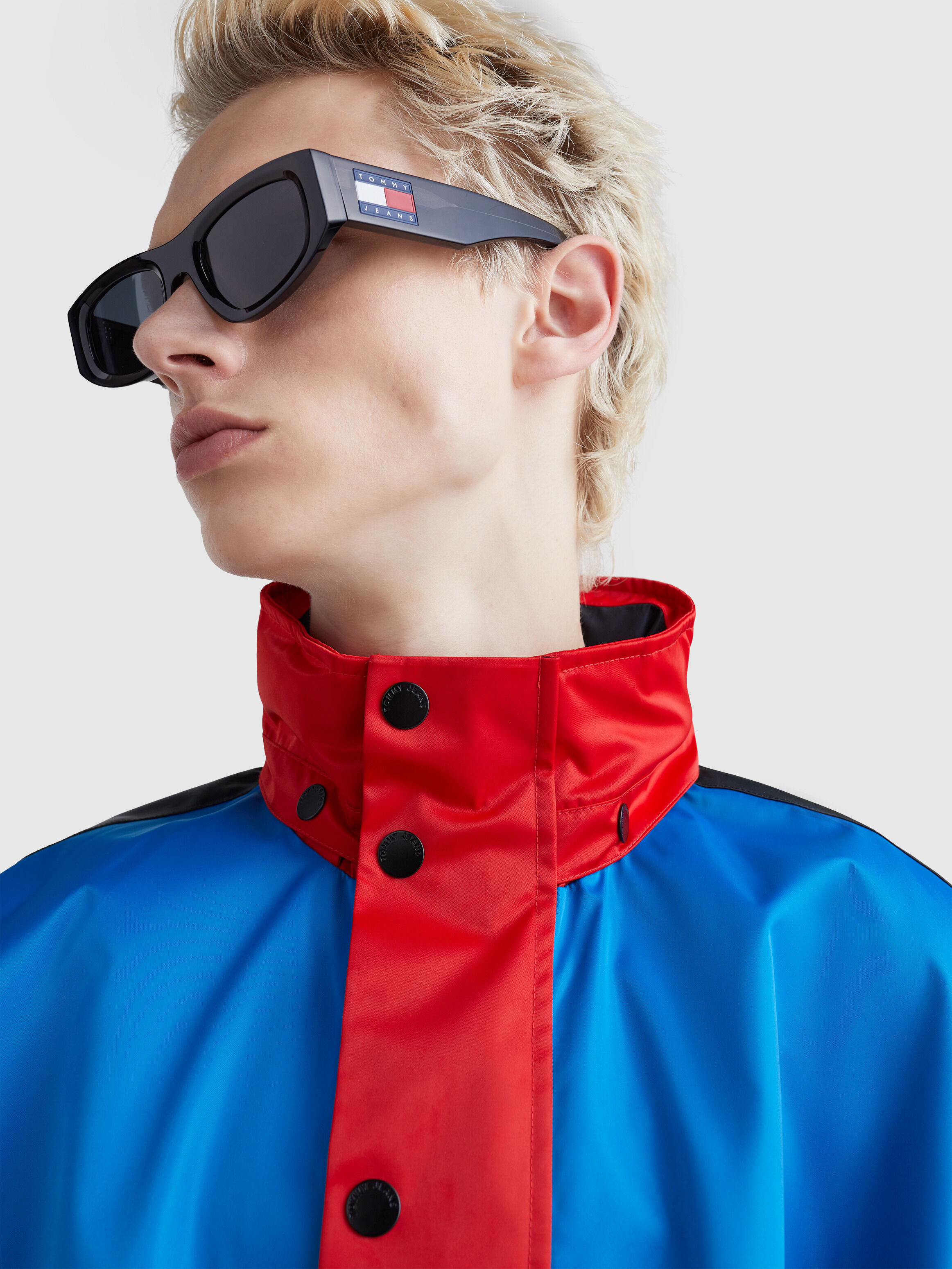 Dual Gender Colour-Blocked Sailing Jacket | blue | Tommy
